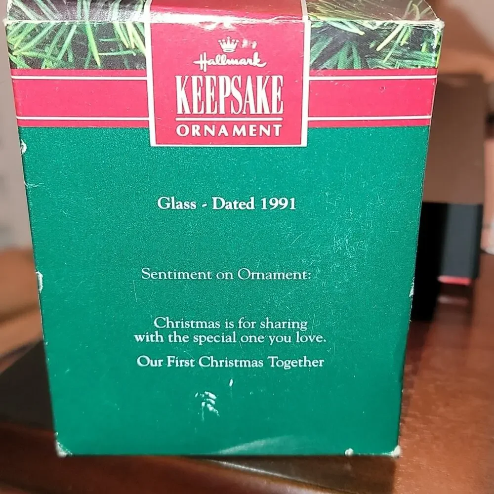 Vintage Hallmark First Christmas 1991 Ornament